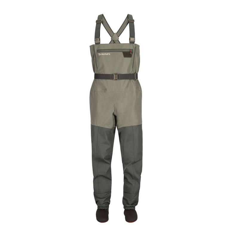 Kit Wader Simms Tributary & Scarpone Simms Tributary suola gomma - Go - Fish