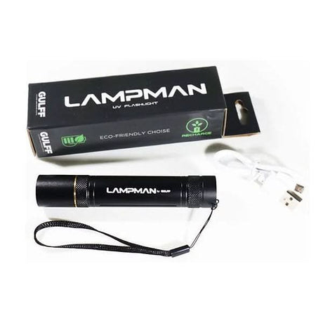 Lampada UV Gulff Lampman 365nm/3W ricaricabile - Go - Fish