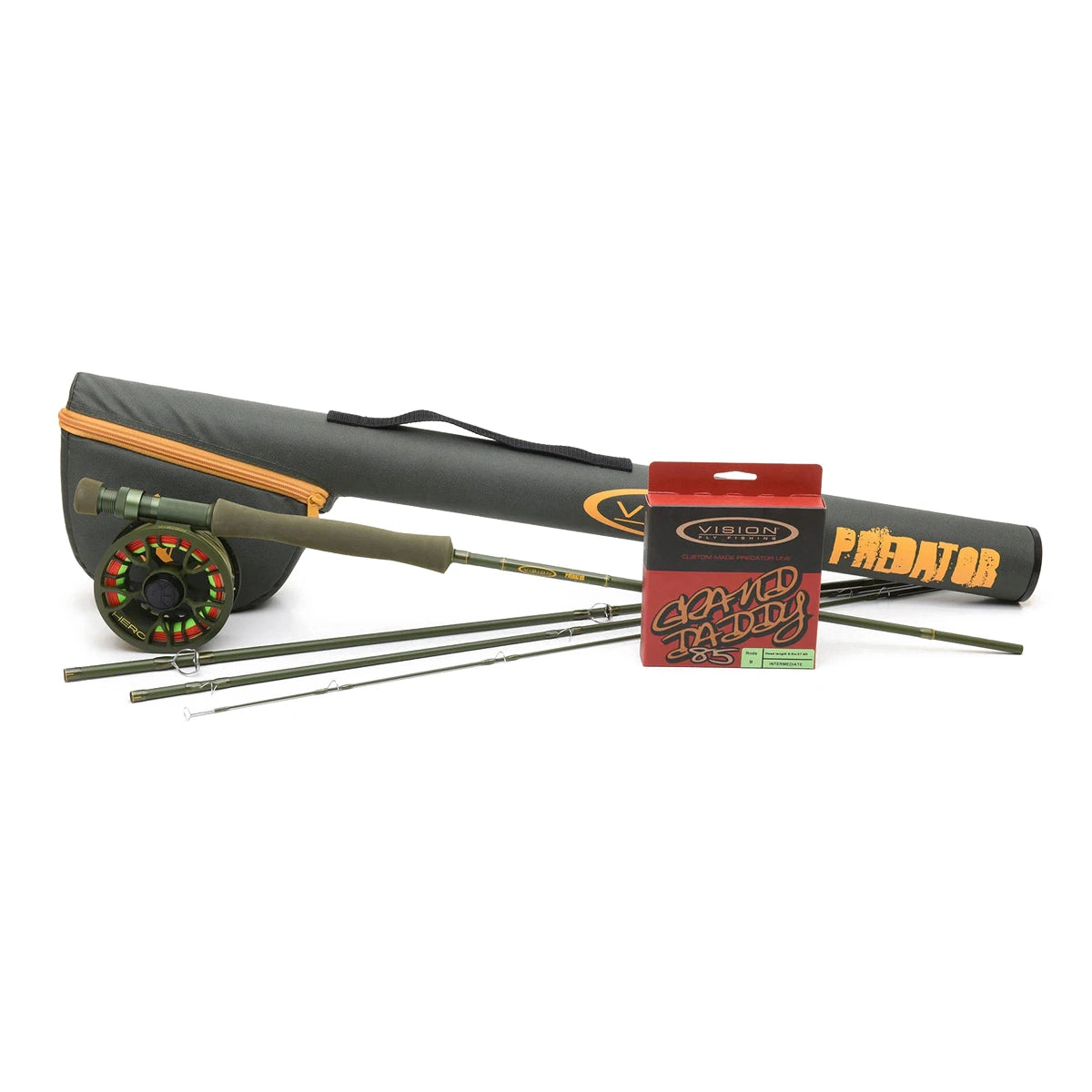 Kit pesca mosca luccio Vision Predator