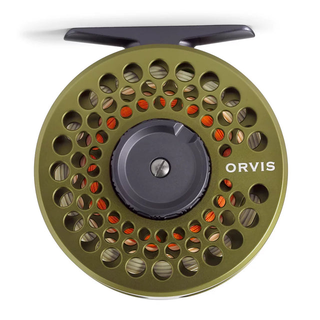 Mulinello da mosca Orvis Battenkill Disc Matte Olive