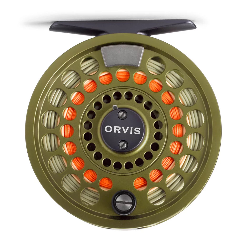 Mulinello da mosca Orvis Battenkill Disc Matte Olive