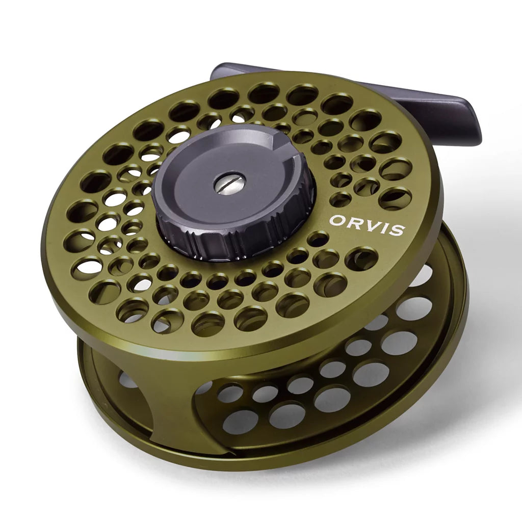 Mulinello da mosca Orvis Battenkill Disc Matte Olive