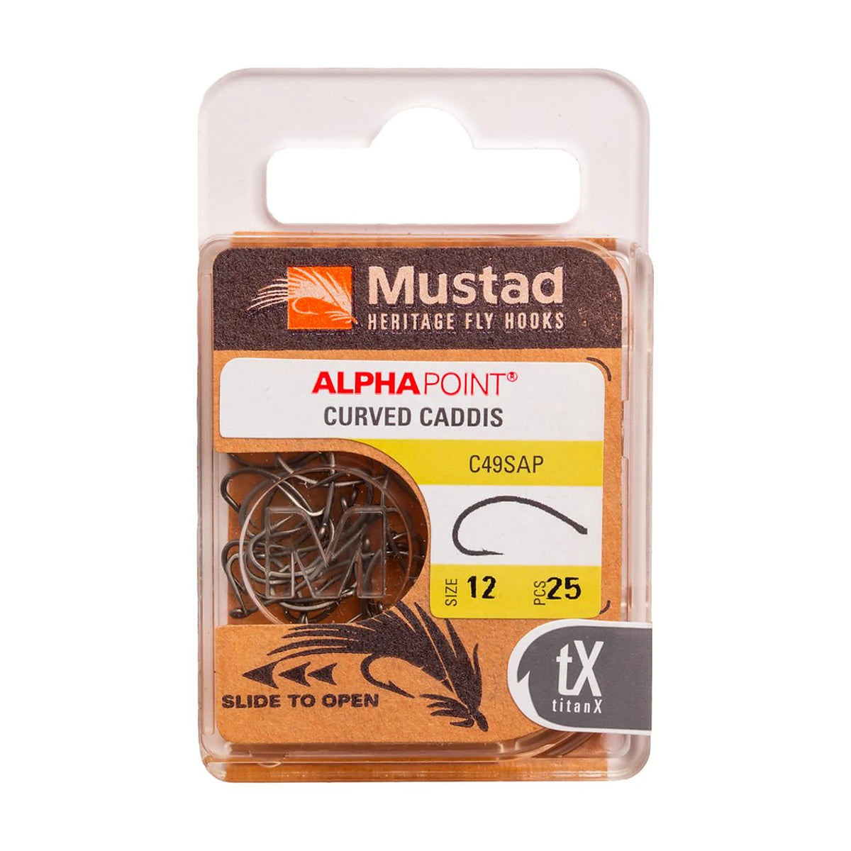 Mustad Heritage C49S Caddis Hook – product view 3