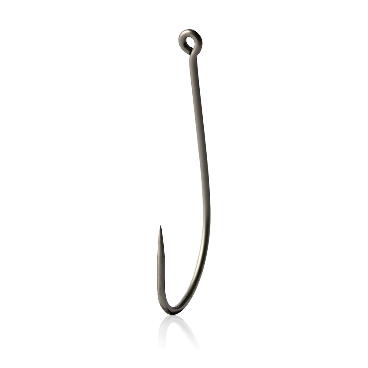 Mustad Heritage C61S Streamer Hook Matte Gunmetal – Produktansicht 2