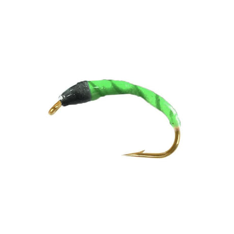 Neon green black ninfa - Go - Fish