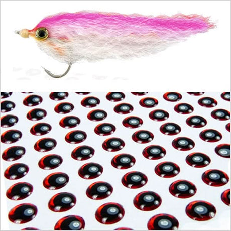 Occhi adesivi 3D holo red - Go - Fish