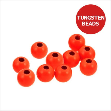Palline in tungsteno col. fluo orange - Go - Fish