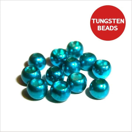 Palline in tungsteno col. metallic turquoise - Go - Fish