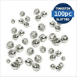 Palline in tungsteno con taglio argento 100 pz - Go - Fish