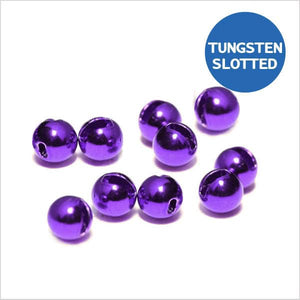Palline in tungsteno con taglio col. metallic purple