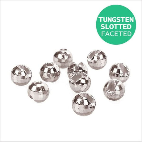 Palline in tungsteno con taglio sfaccettate argento - Go - Fish