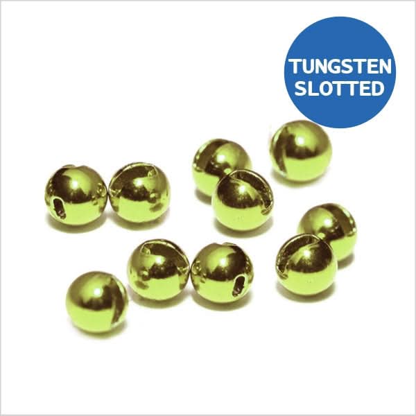 Palline in tungsteno slotted metallic olive - Go - Fish