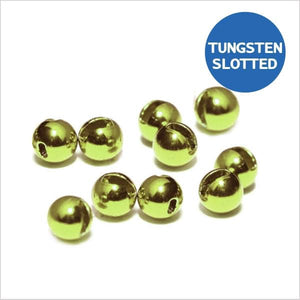 Palline in tungsteno slotted metallic olive