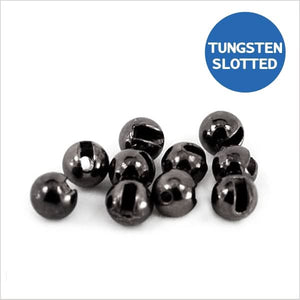 Palline in tungsteno slotted nero