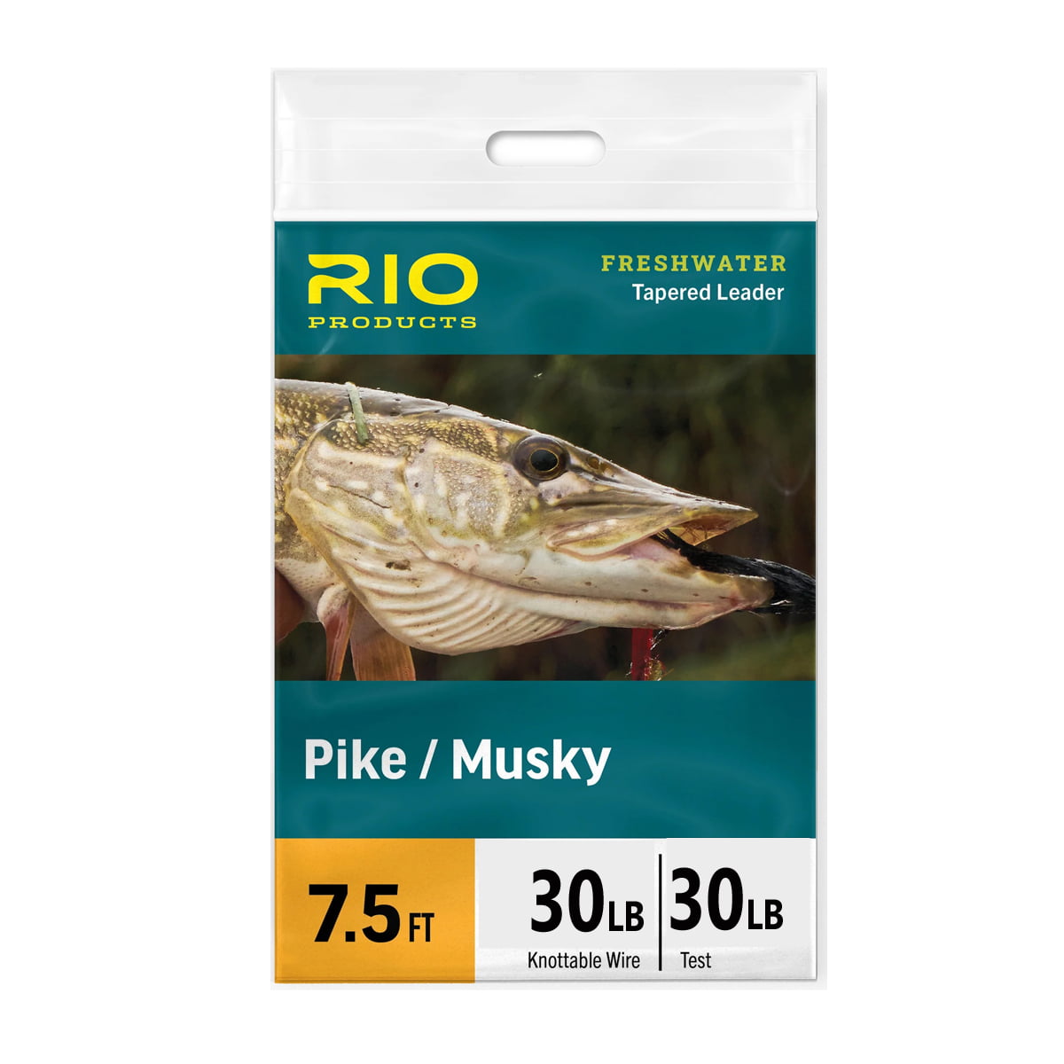 Terminale d´acciaio Rio Pike/Musky Leader 7,5ft - 30 lbs