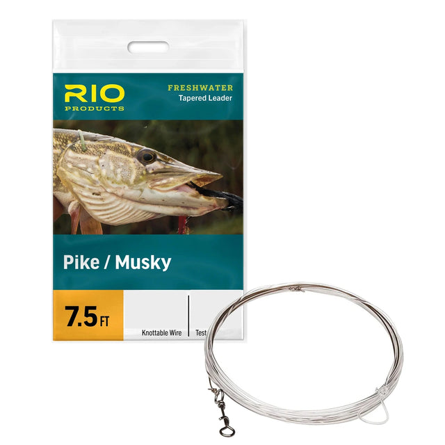 Terminale d´acciaio Rio Pike/Musky Leader 7,5ft