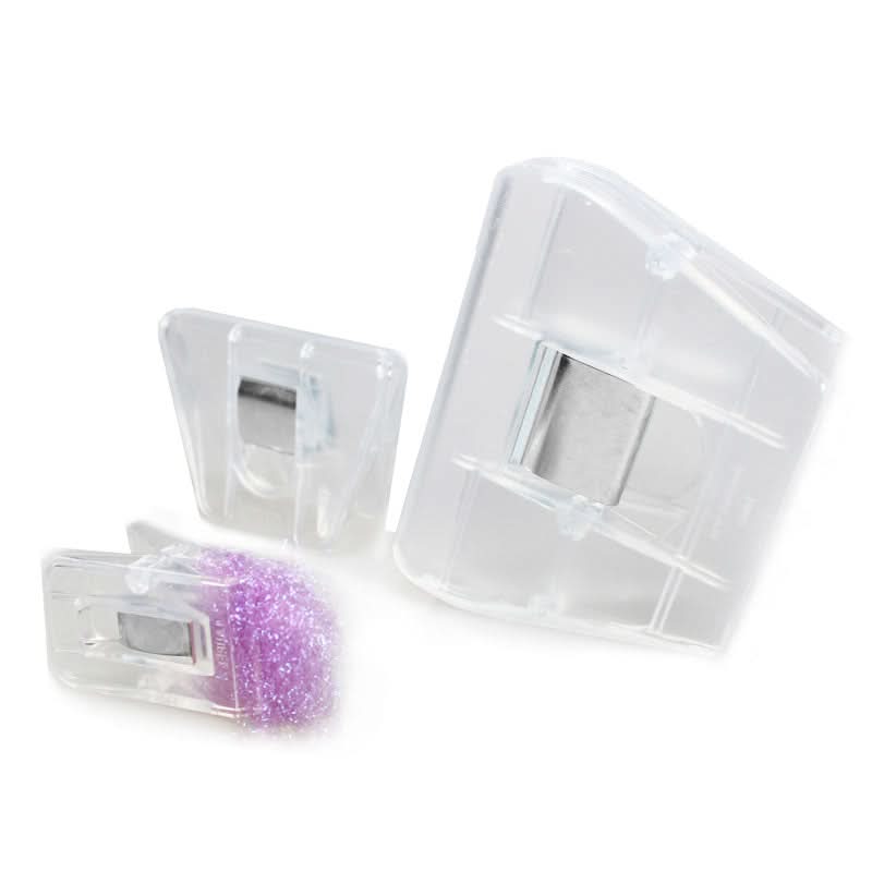 Pinza per hackle trasparente - Go - Fish