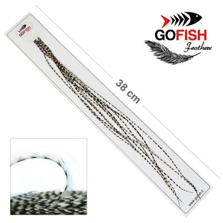 Piume hackles selezionati micro barb - Go - Fish