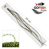 Piume hackles selezionati micro barb - Go - Fish