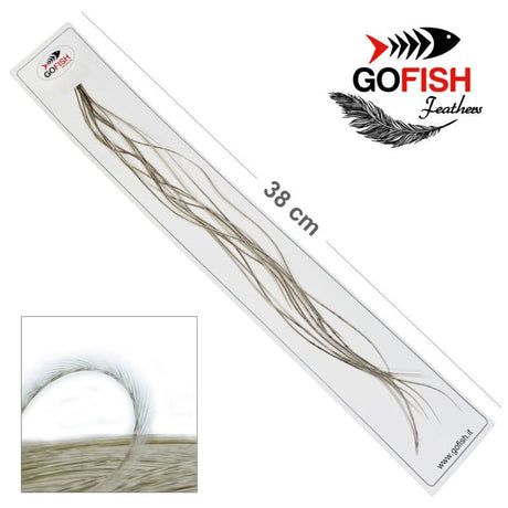 Piume hackles selezionati micro barb - Go - Fish