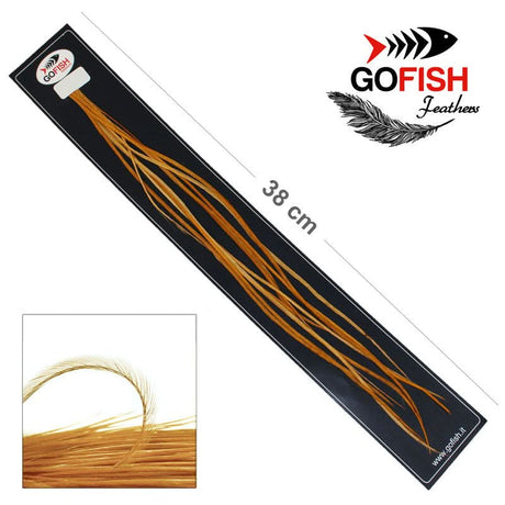 Piume hackles selezionati micro barb - Go - Fish