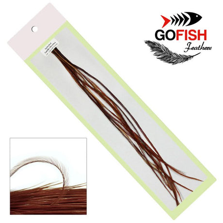 Piume hackles selezionati micro barb - Go - Fish