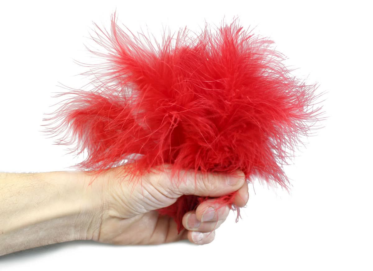 Piume Marabou Veniard Selezionati - 5 grammi - Go - Fish