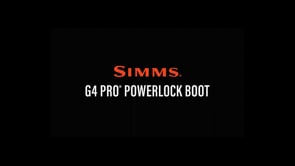 Wading Shoes G4 Pro Powerlock Boot Carbon
