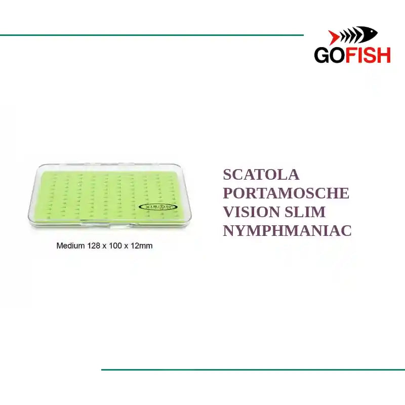 Scatola portamosche Vision Slim Nymphmaniac Vision
