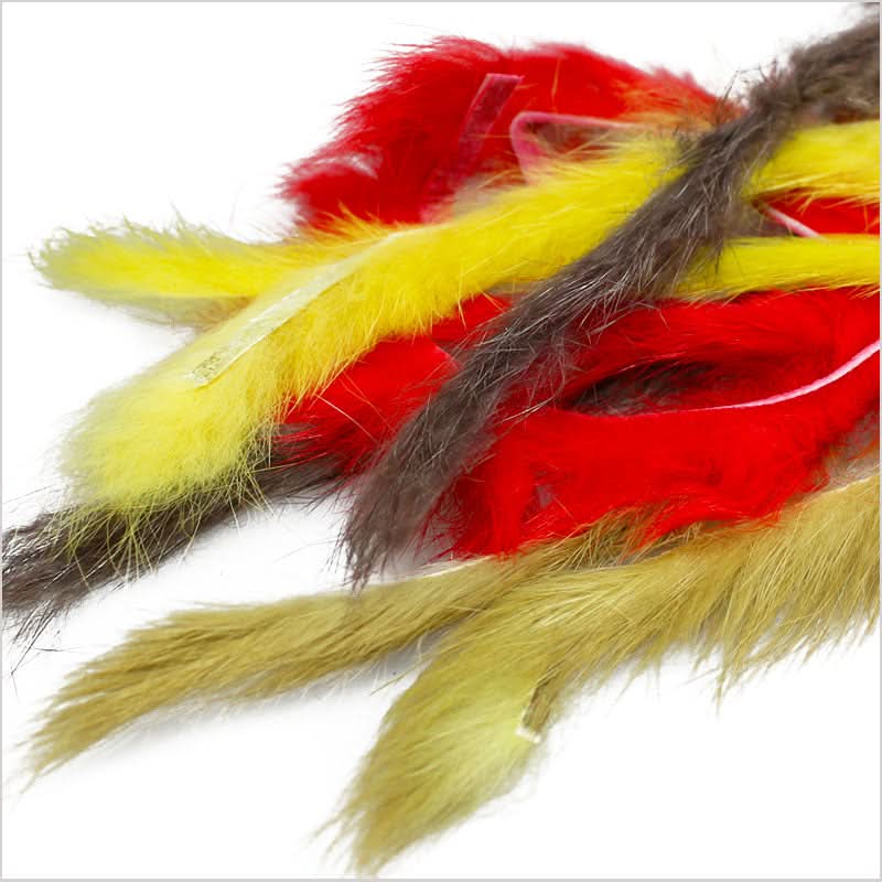 Rabbit Zonker Fur Strips - Go - Fish