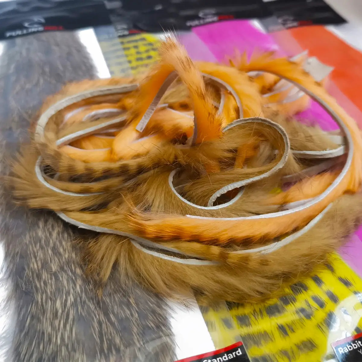 Fulling Mill Rabbit Zonker Strips Streamer Tail Fly Tying – Go-Fish