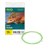 RIO Euro Nymph Leader 11ft. Finale pesca ninfa
