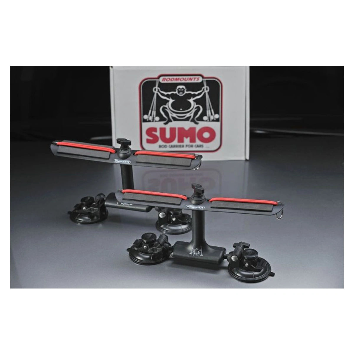 SUMO Suction Mount Rod Carrier – Premium rod holder for car – Go-Fish