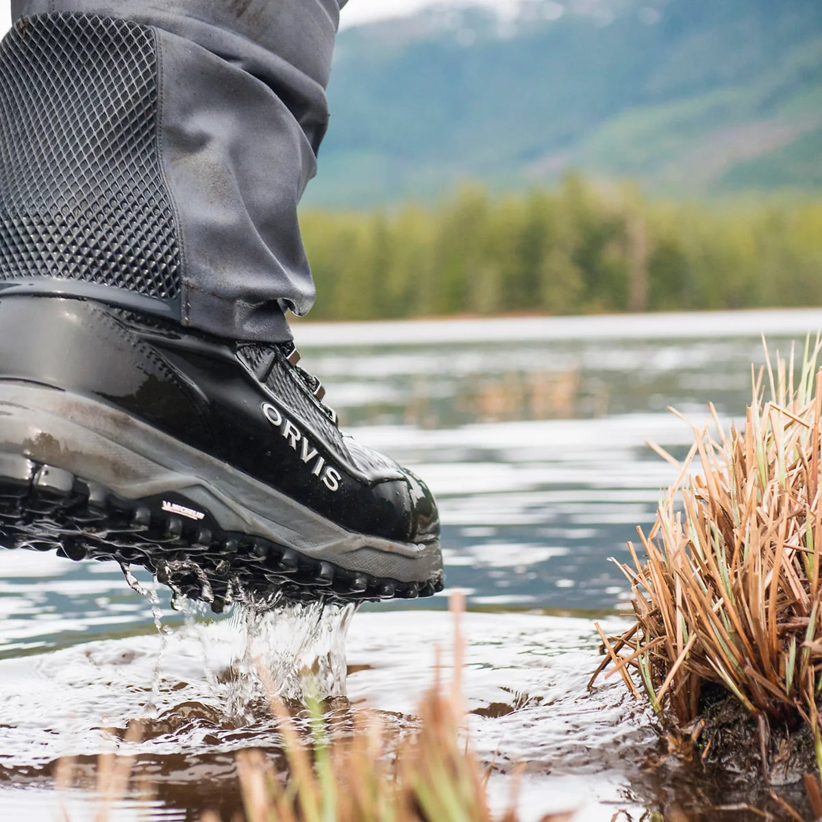 Scarpe da wading Orvis PRO suola gomma Michelin