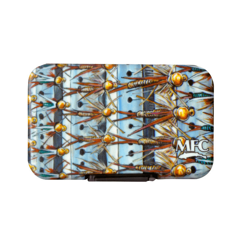 MFC Udesen´s Nymph - Scatola portamosche robusta e disegnata – Go-Fish