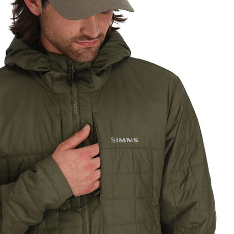 Giacca Isolante Simms Fall Run Hybrid Hoody Loden