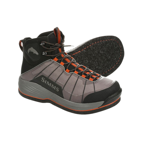 Simms Flyweight suola in feltro - steel gray