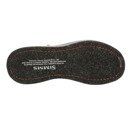 Simms Flyweight suola in feltro - steel gray
