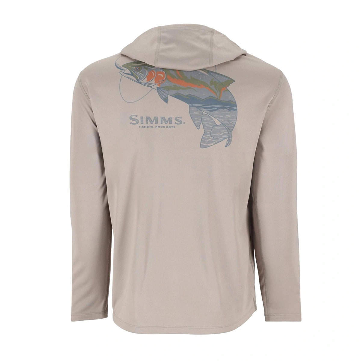 Simms Tech Hoody Artist Series Dolomite Trout