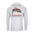 Simms Tech Hoody Artist Series Trout Logo - Go - Fish
