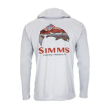 Simms Tech Hoody Artist Series Trout Logo - Go - Fish