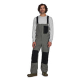 Salopette impermeabile Simms Vapor Elite Bib Gunmetal a 3 strati per pesca a mosca, leggera, traspirante e resistente alle intemperie