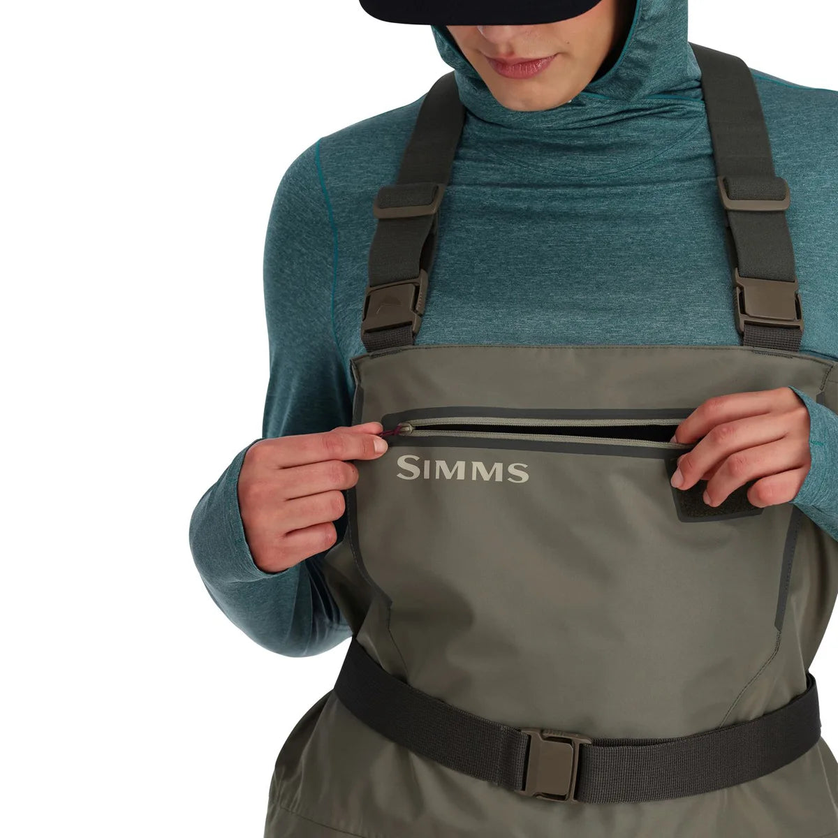 Wader Simms Women's Tributary Stockingfoot Basalt