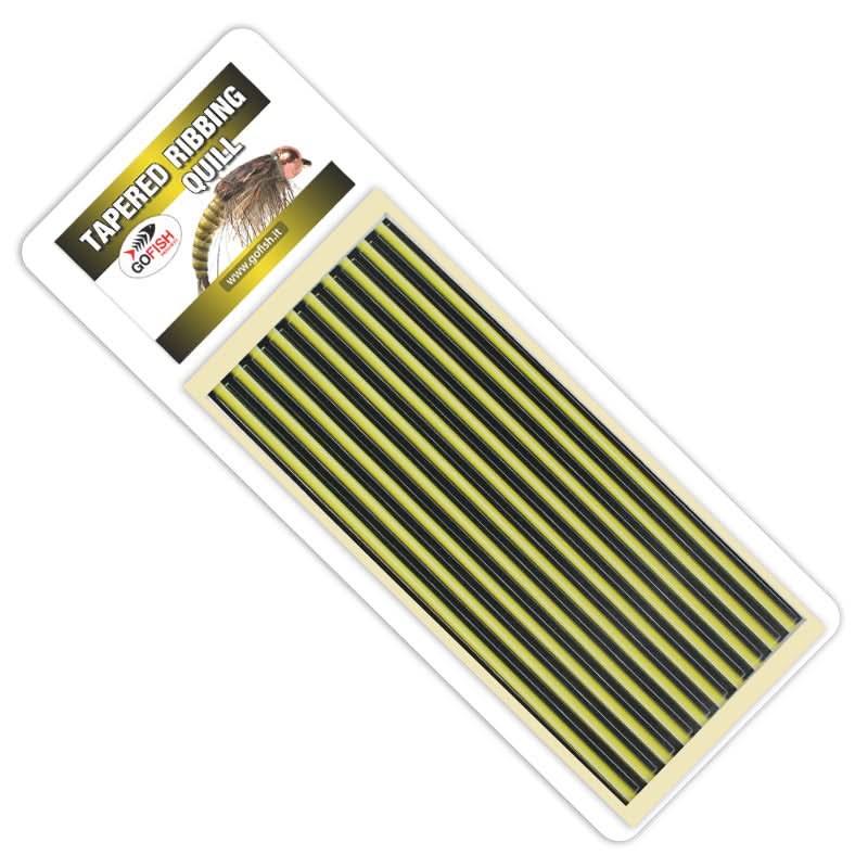 Tapered Ribbing Quill - Go - Fish