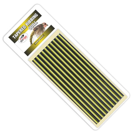 Tapered Ribbing Quill - Go - Fish