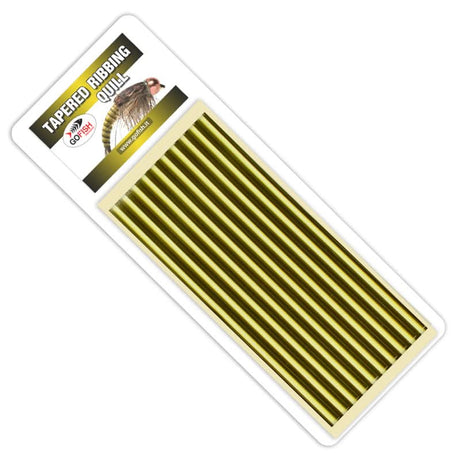 Tapered Ribbing Quill - Go - Fish