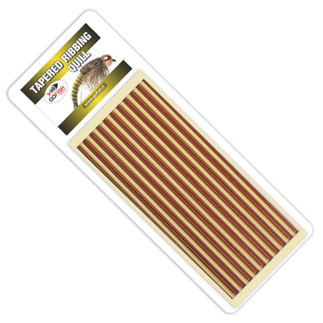 Tapered Ribbing Quill - Go - Fish