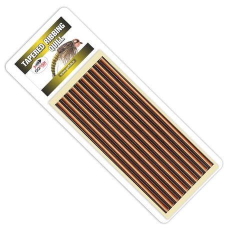 Tapered Ribbing Quill - Go - Fish