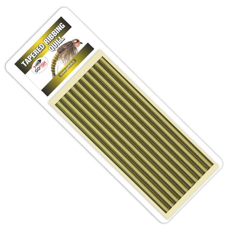 Tapered Ribbing Quill - Go - Fish