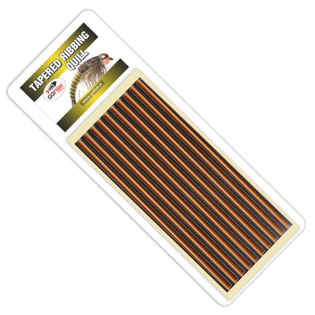 Tapered Ribbing Quill - Go - Fish